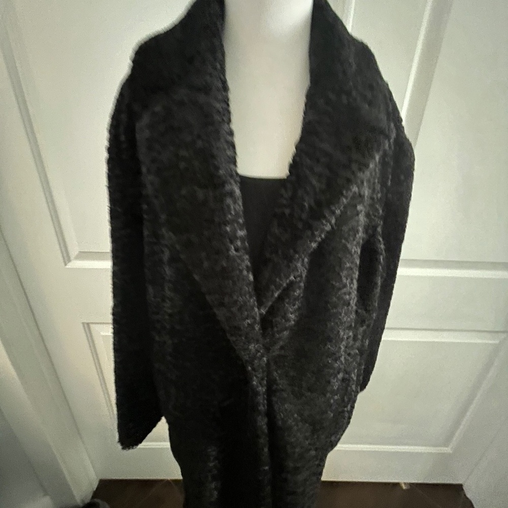 Woman’s Black Zara coat size M
